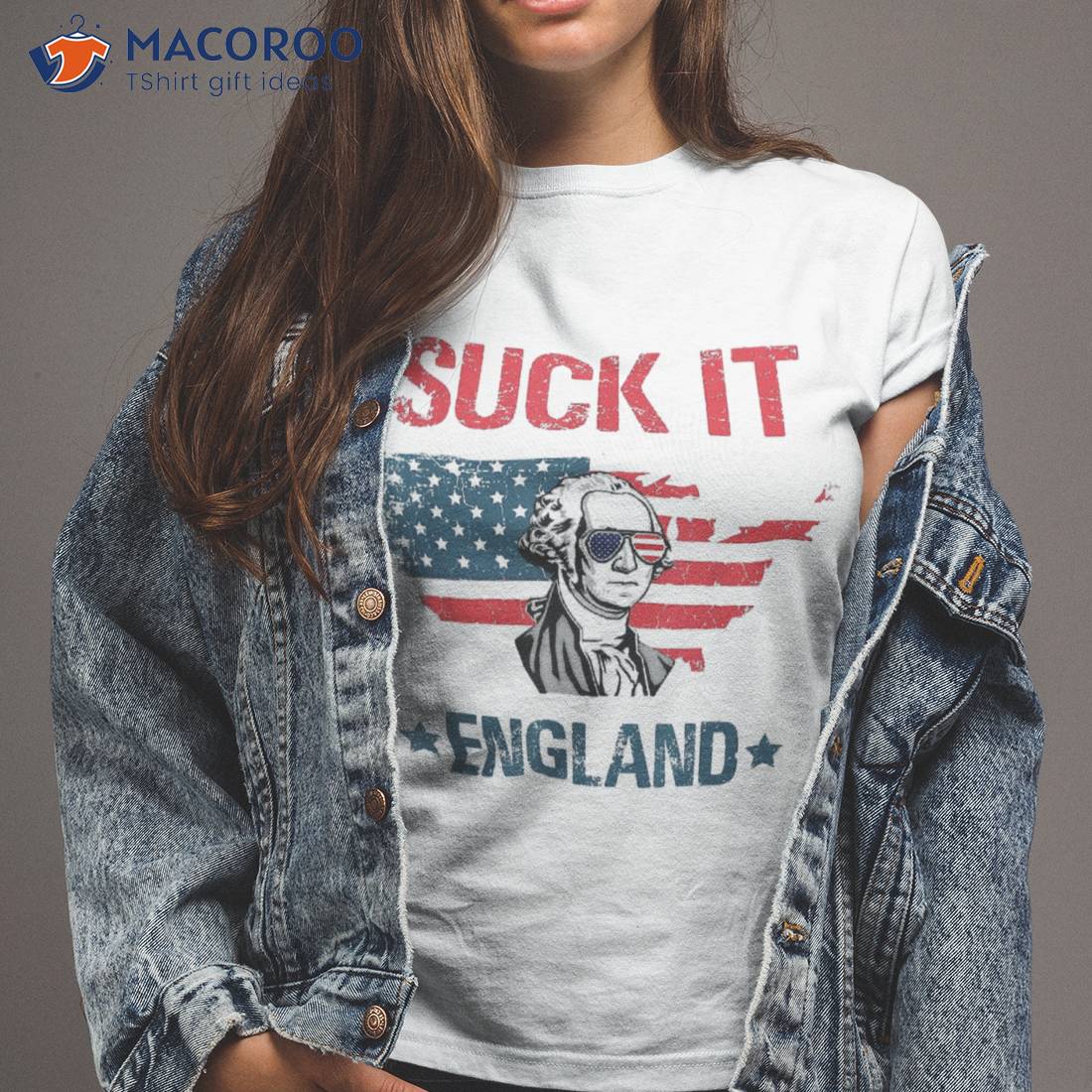 Suck-it England Funny 4th Of July George Washington 1776 Shirt