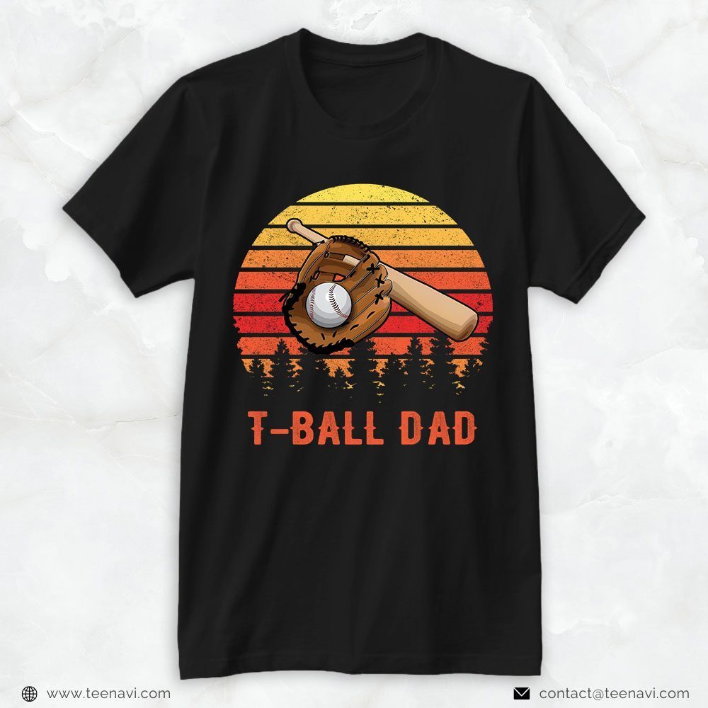 T-Ball Dad Shirt, Vintage T-Ball DadShirt
