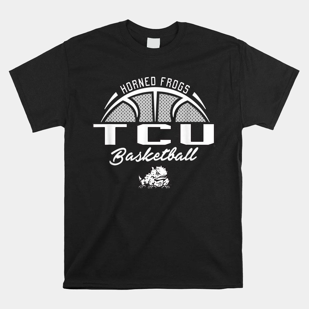 Tcu Horned Frogs Basketball Swish Purple Officially Licensed Shirt
