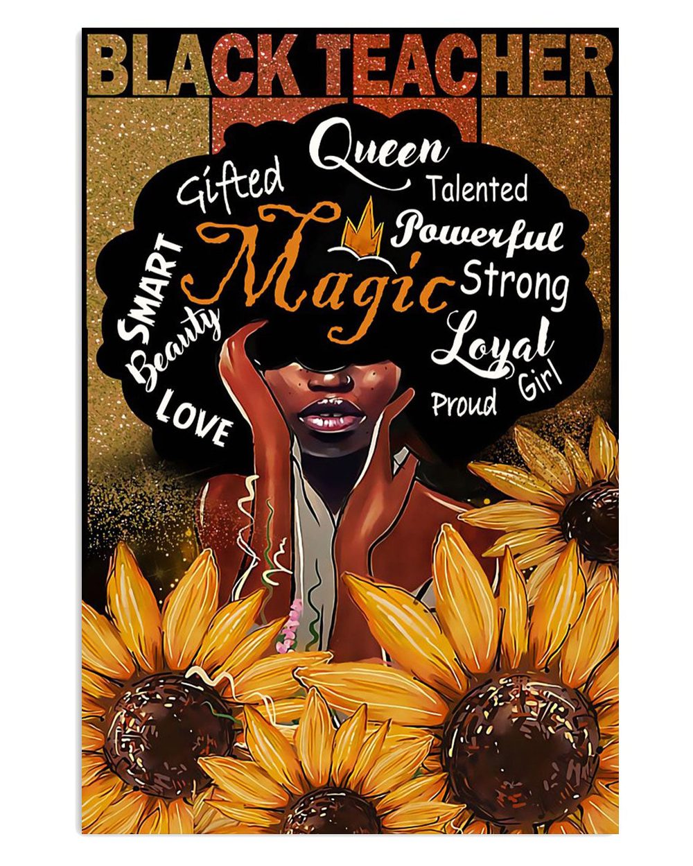 Teacher Classroom Black Teacher Black Pride Back To School Poster
