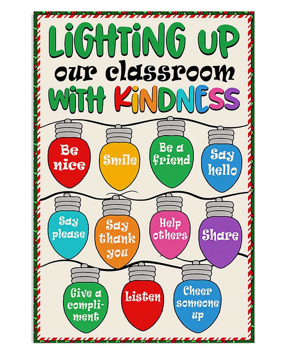 Teacher Classroom Lighting Up Our Classroom Back To School Poster