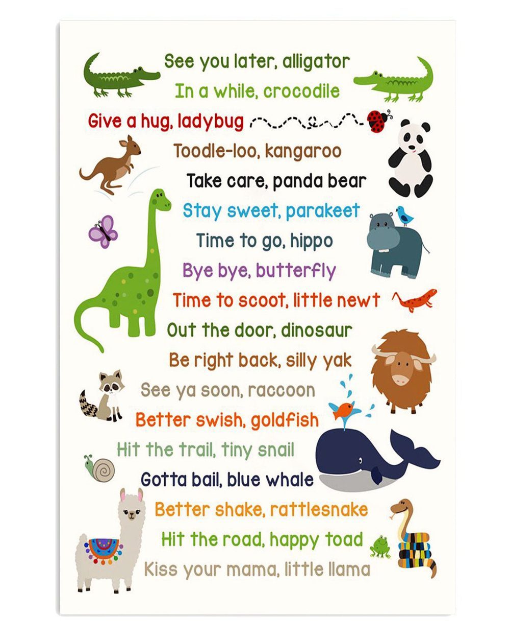 Teacher Classroom See You Later Alligator Back To School Poster