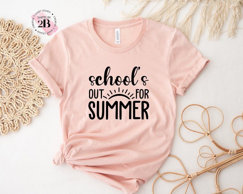 Teacher Summer Break Shirt, School's Out For Summer