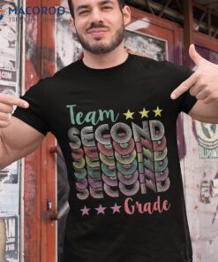 Team 2nd Second Grade Teacher Back To School Vintage Shirt