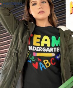 Team Kindergarten Funny Back To School Teacher Student Kids Shirt