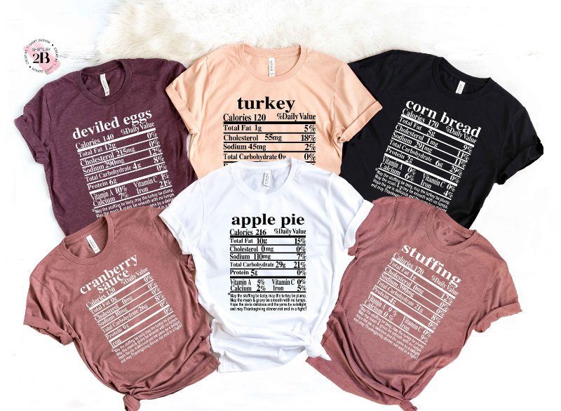 Thanksgiving Party Shirt, Deviled Eggs Turkey Corn Bread