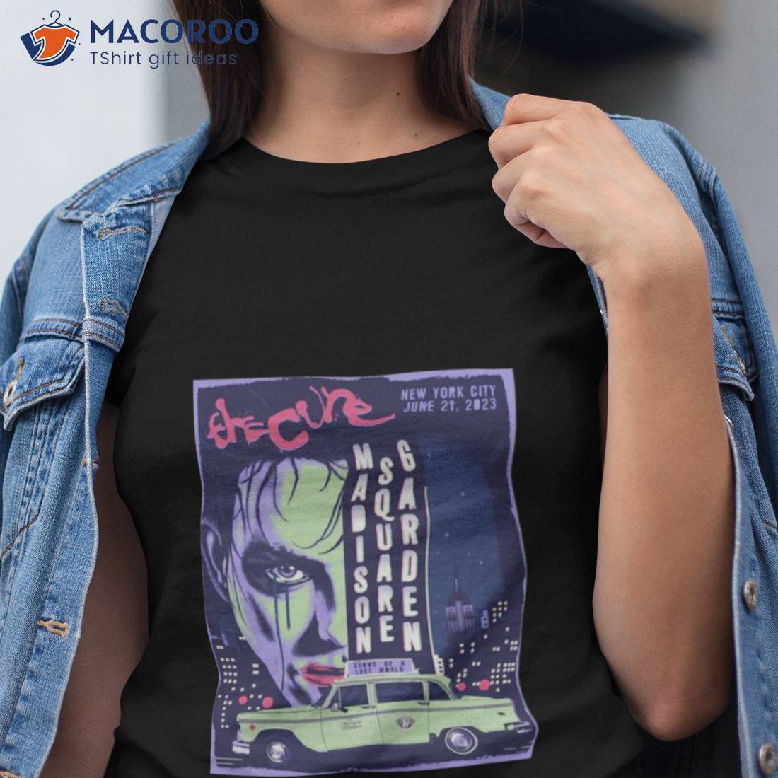 The Cure New York City Night 2 Concert Madison Square Garden June 21 2023 Fan Gifts Shirt