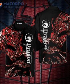 The Red Dragon Hawaiian Shirt