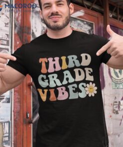 Third Grade Vibes 3rd Retro Gnoovy Back To School Shirt