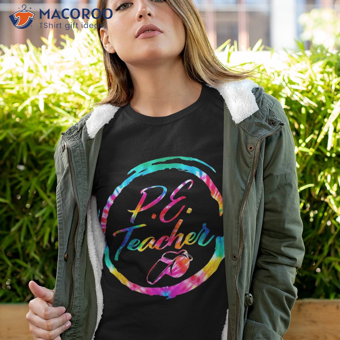 Tie Dye Physical Education Teacher Pe Squad Back To School Shirt