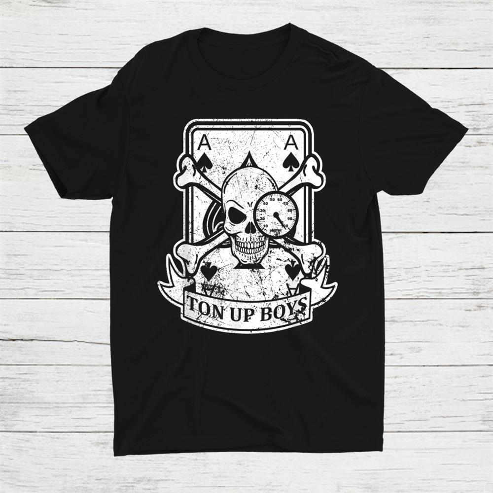 Ton Up Boys Ace Cafe Biker Motorcyclistshirt