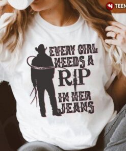Trendy Movie Season 5 Shirt, Every Girl Needs A Rip In Her Jeans
