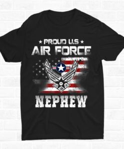 Us Air Force Proud Nephew Proud Air Force Shirt
