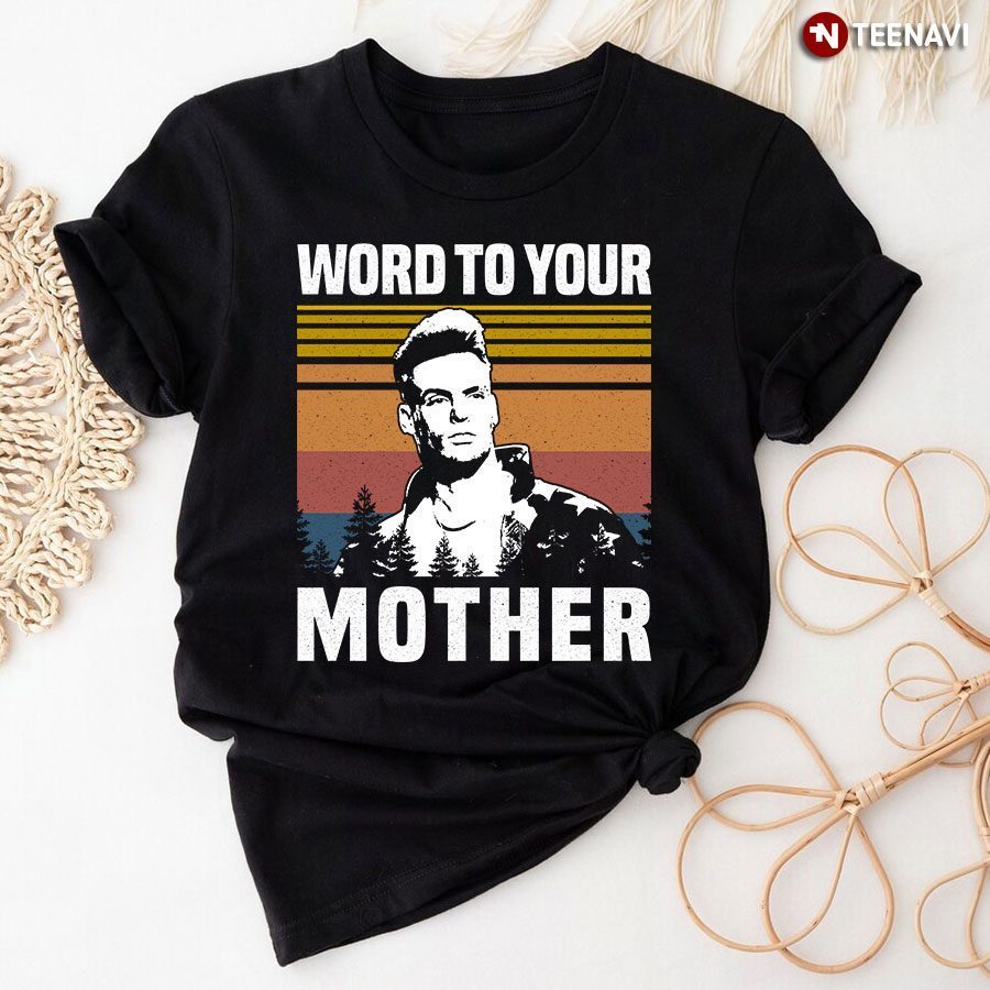 Vanilla Ice Ice Ice Baby Word To Your Mother VintageShirt