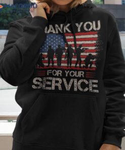 Veteran Thank You For Your Service Tag Military Veterans Day Shirt
