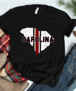 Vintage Carolina Shirt Carolina Map Shirt