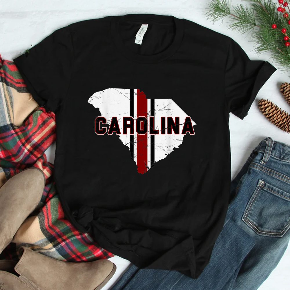 Vintage Carolina Shirt Carolina Map Shirt