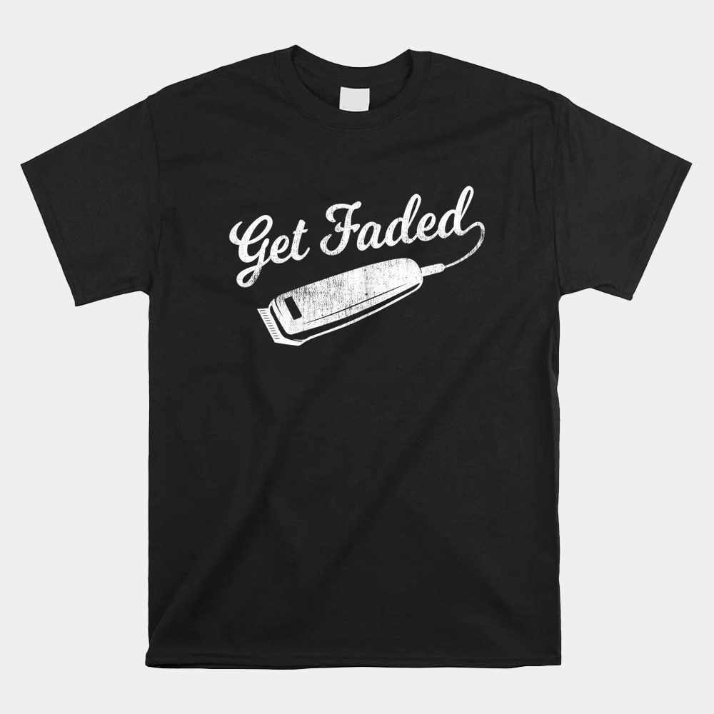 Vintage Distressed Barber Shirt