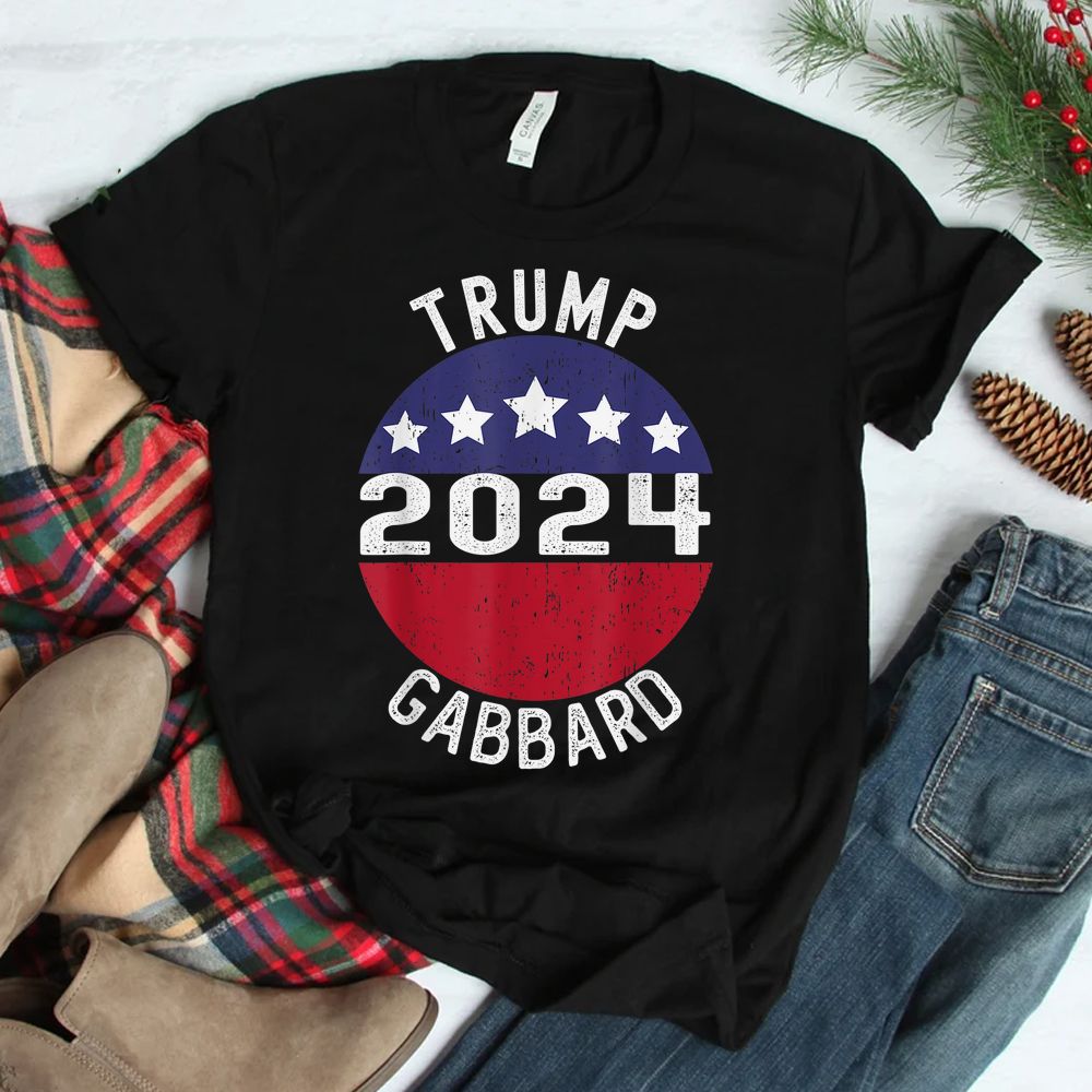 Vintage Donald Trump Tulsi Gabbard 2024 Shirt