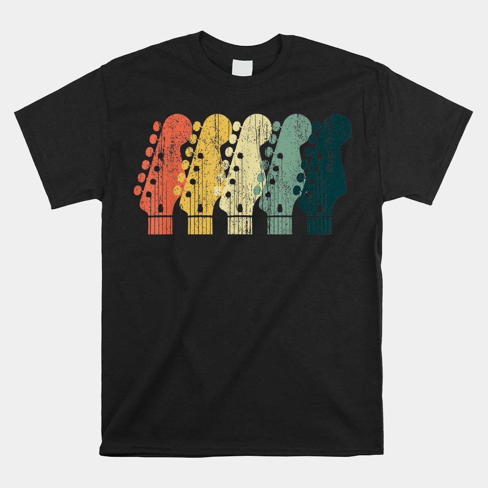 Vintage Guitar Music Band Guitarist Stuff Shirt
