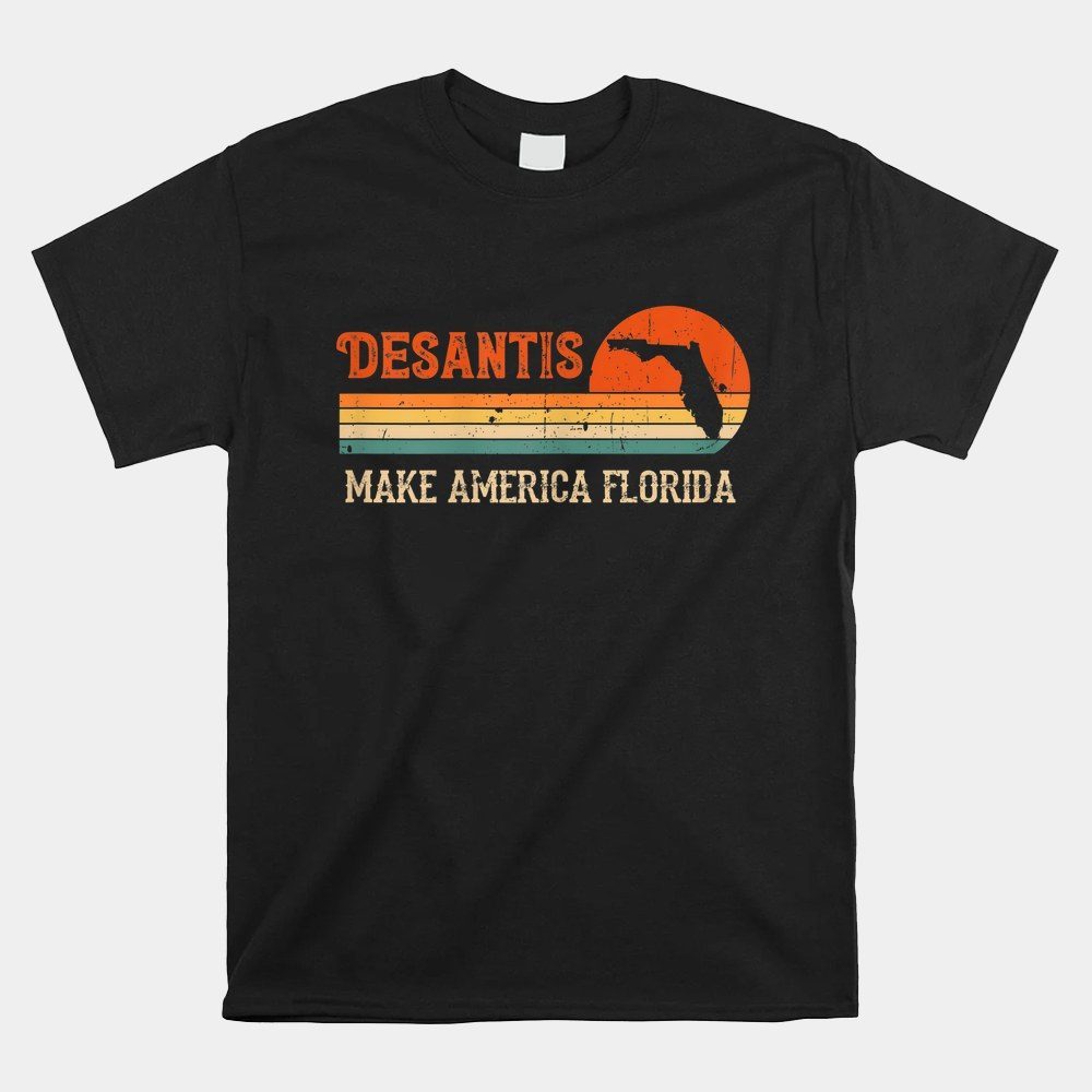 Vintage Make America Florida Desantis 2024 Election Shirt