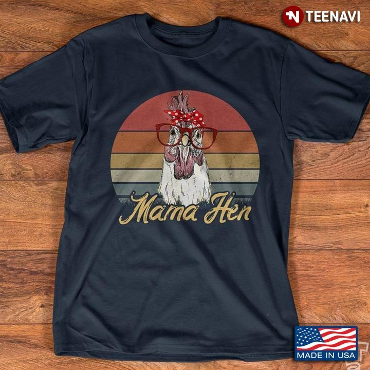 Vintage Mama Hen For Mother's DayShirt