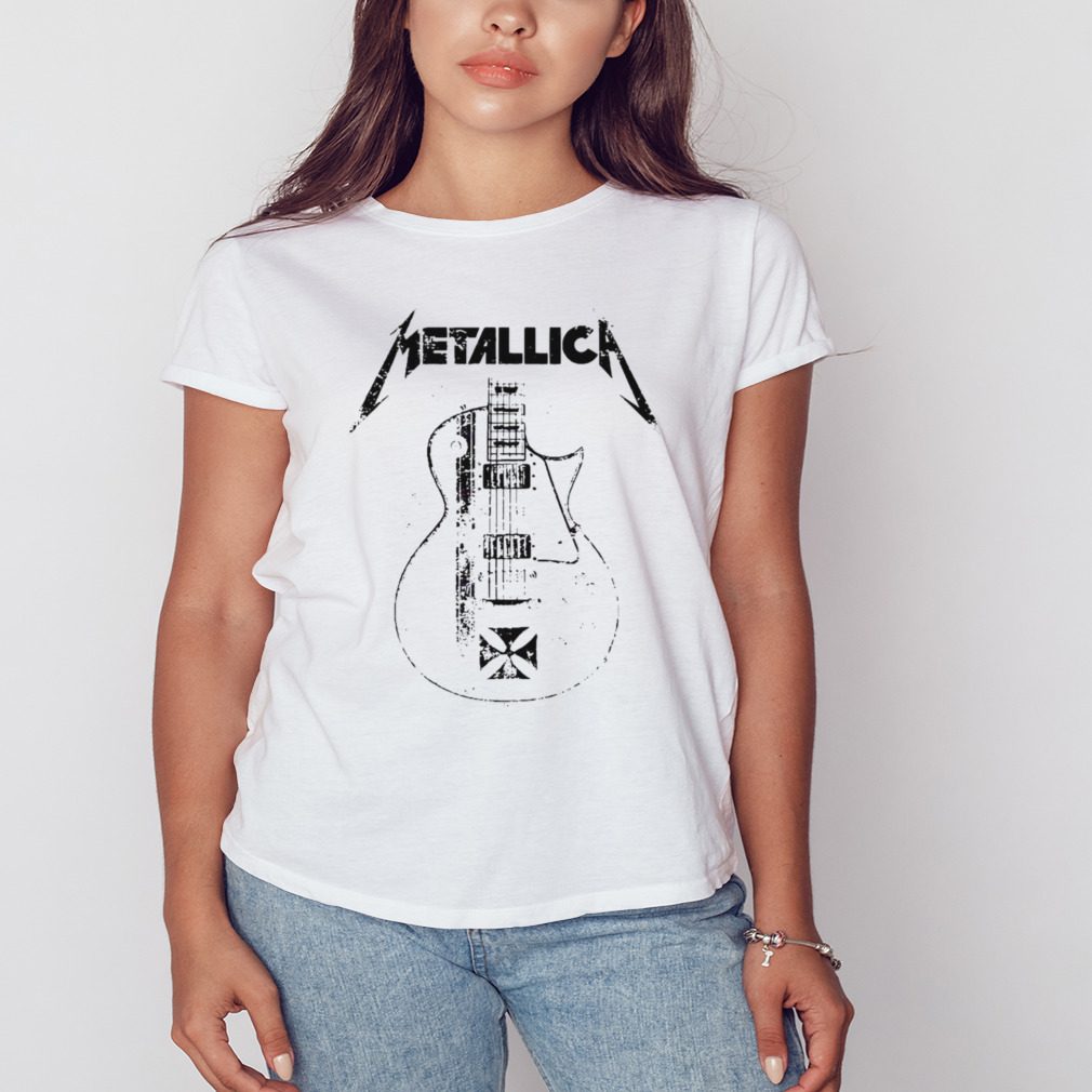 Vintage Metallica Band Guitar Shirt