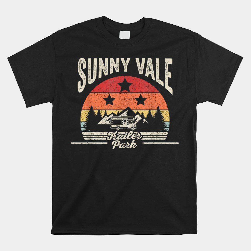 Vintage Retro Sunnyvale Trailer Park Shirt