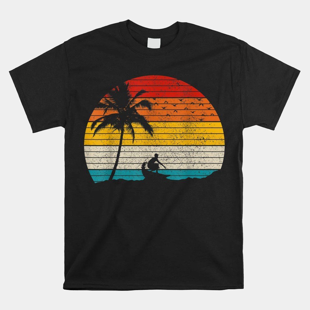 Vintage Surfer Retro Surfing Beach Surf Shirt