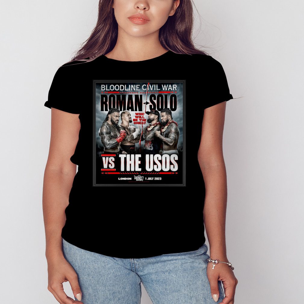 wWE The Bloodline 2023 Money In the Bank Civil War shirt