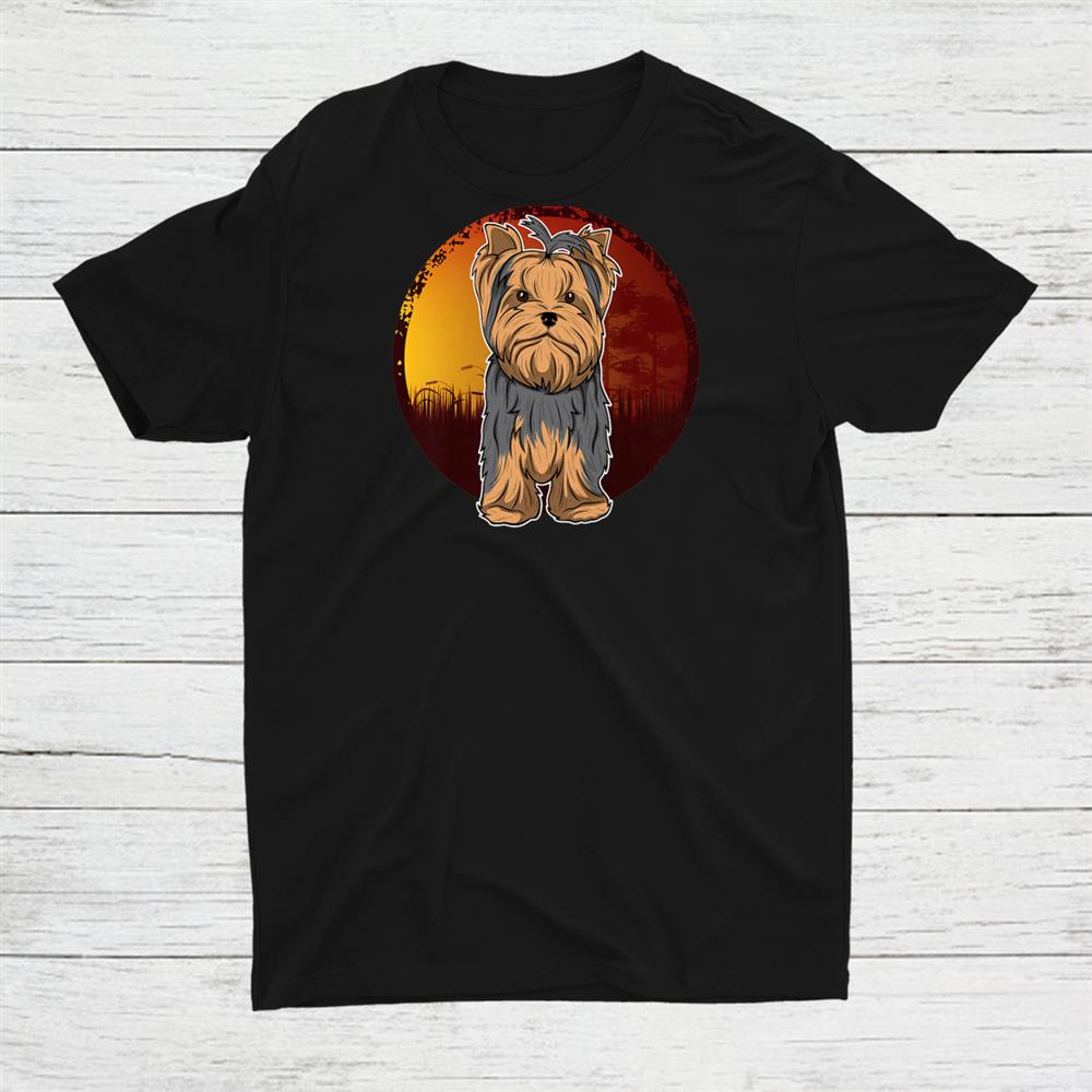 Yorkshire Terrier Dog Vintage Shirt