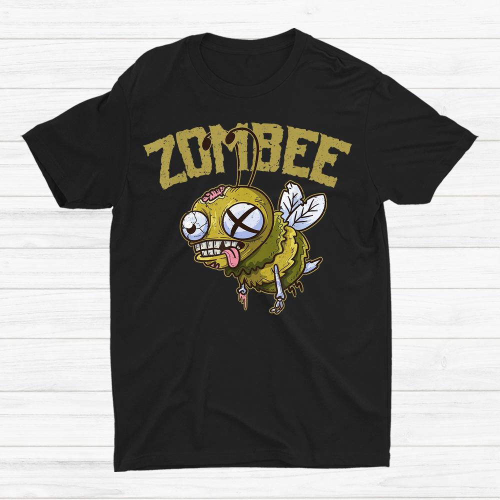 Zombies Flight Of The Living Dead Honey Bee Zombee Shirt