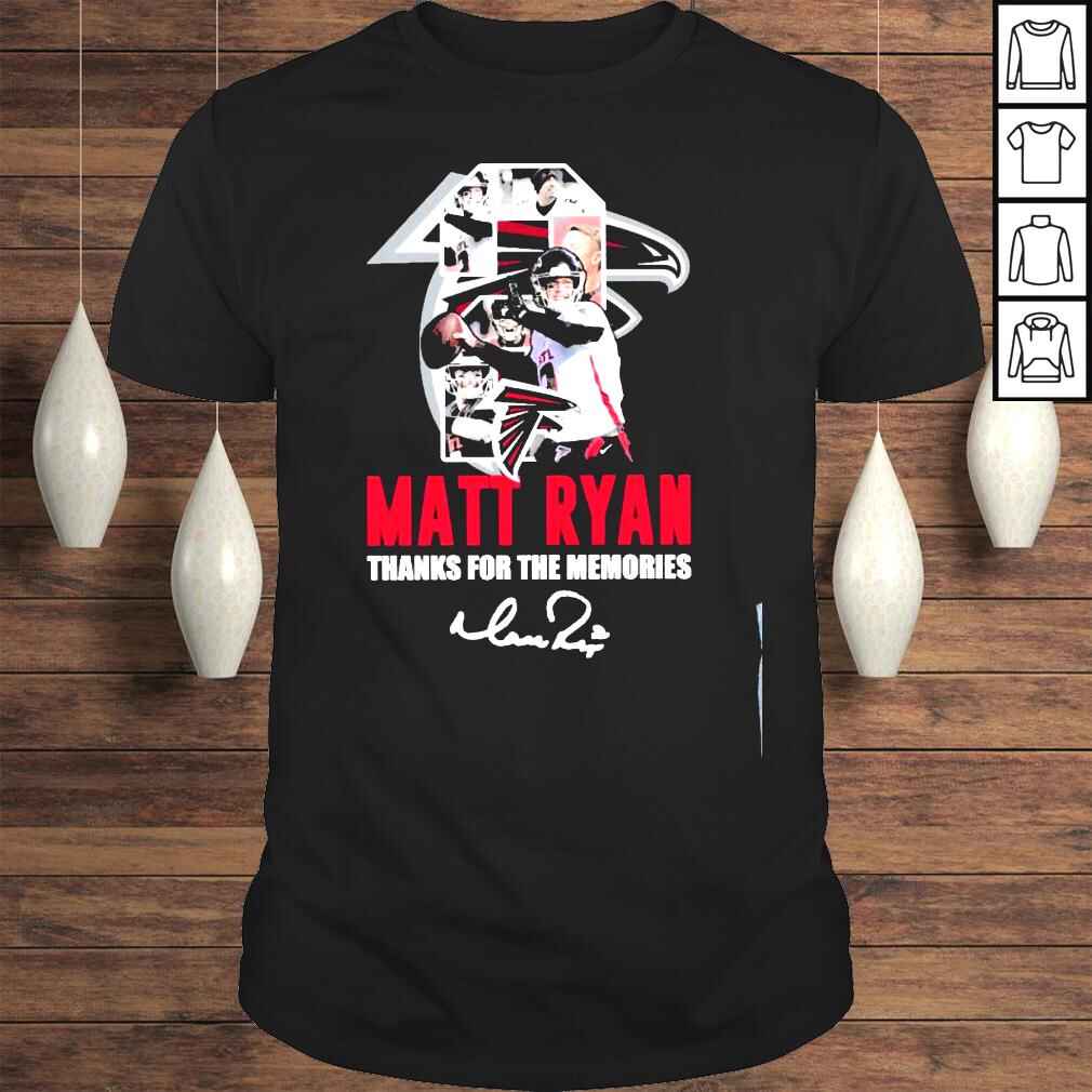 03 matt ryan thanks for the memories shirt
