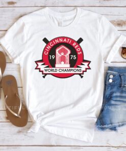 1975 Cincinnati Reds World Champions T Shirt