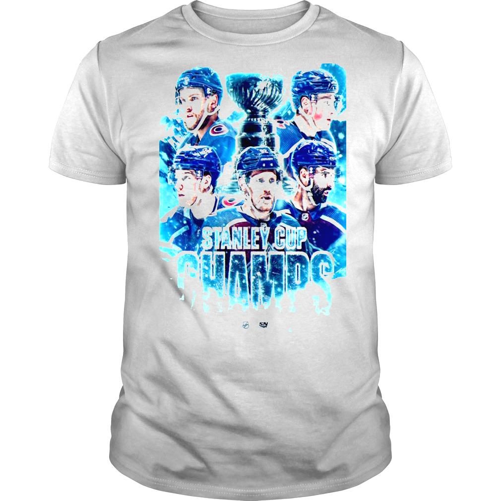 2022 Colorado Avalanche Stanley Cup Champions Fan Canvas Poster Tee Shirt