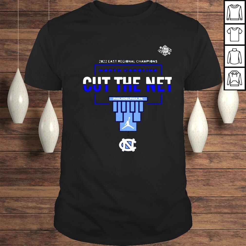 2022 East Regional Champions North Carolina Cut The Net PhiladelphiaPa Basketball Final Four Shirt
