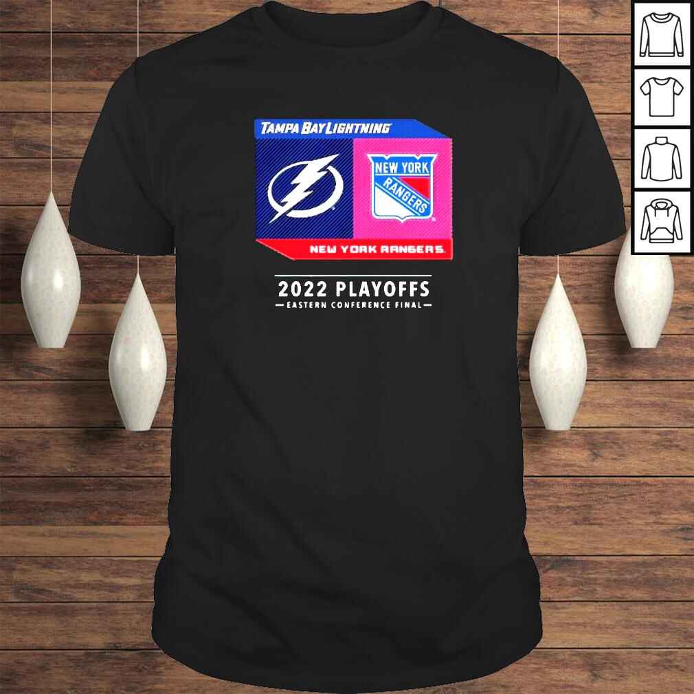 2022 playoffs eastern conference final Tampa Bay Lightning vs New York Rangers shirt