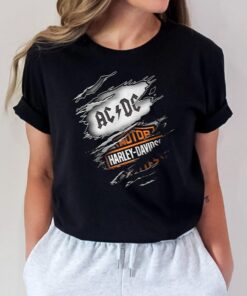 AC DC Motor Harley-Davidson T-Shirt