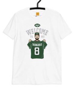 Aaron Rodgers New York Jets Outerstuff Caricature Shirts