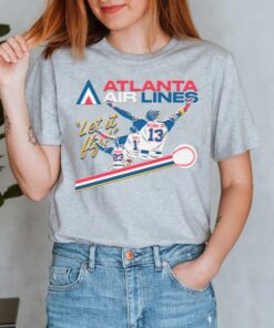 Atlanta Airlines Let It Fly T Shirt