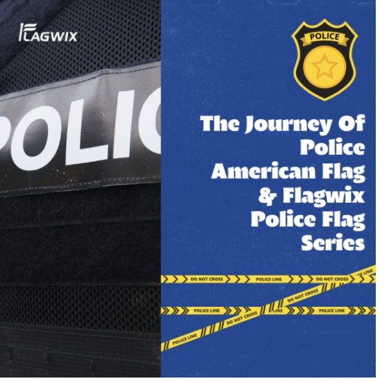 The Journey Of The Police American Flag A Symbolic Tale of Honor and Unity