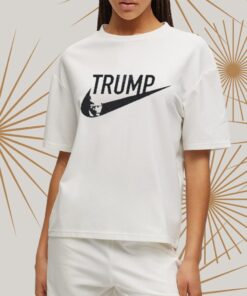 Trump Mugshot Nike Logo Shirtt