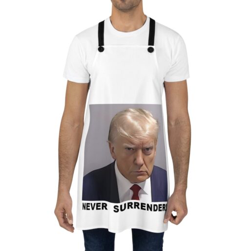 Trump Never Surrender Apron Men