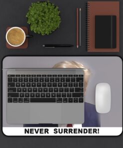 Trump Never Surrender Desk Mats