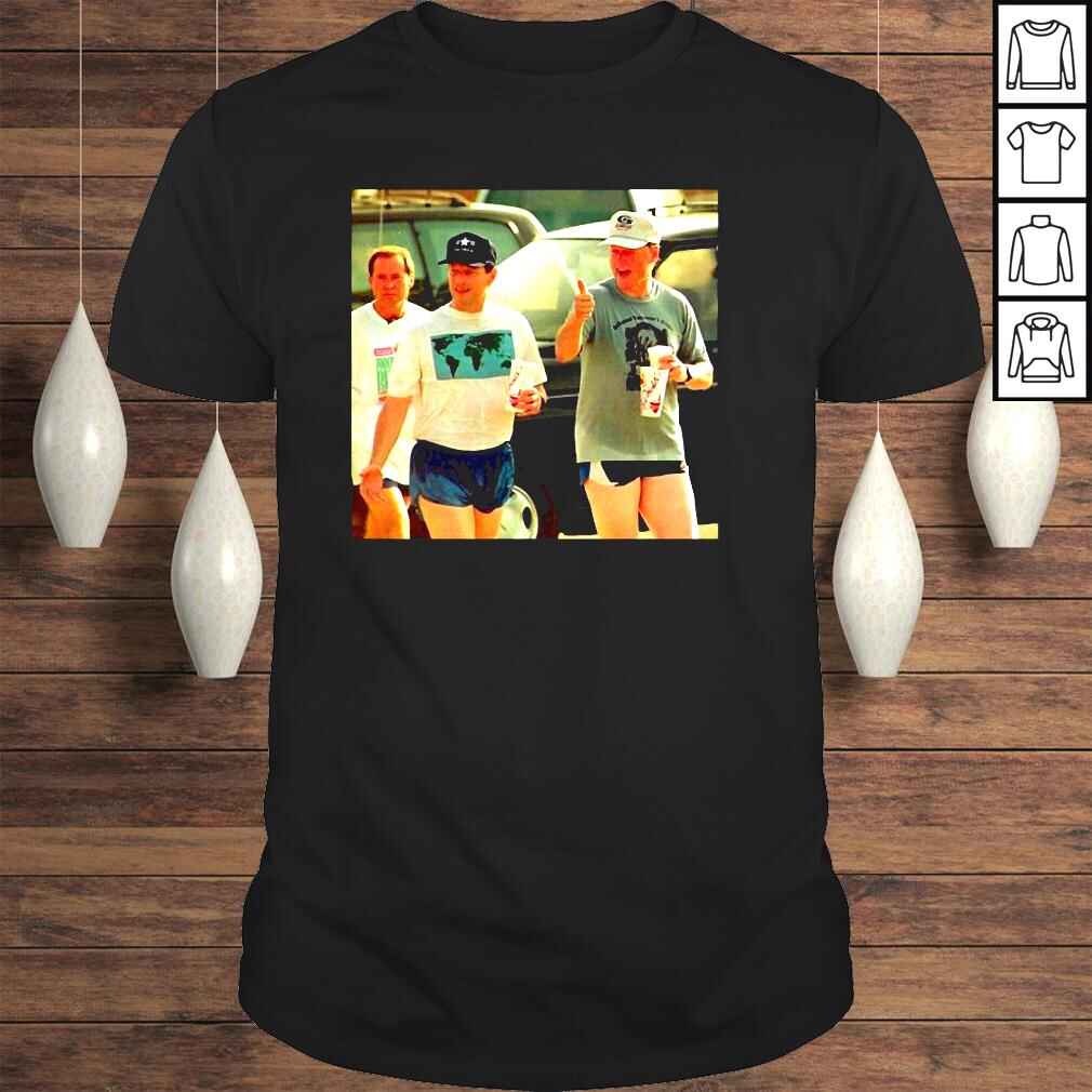 Al Gore and Bill Clinton in short shorts shirt