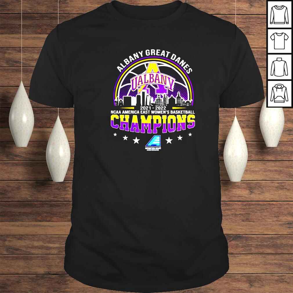 Albany Great Danes 2022 NCAA America East Womens Basketball champions shirt