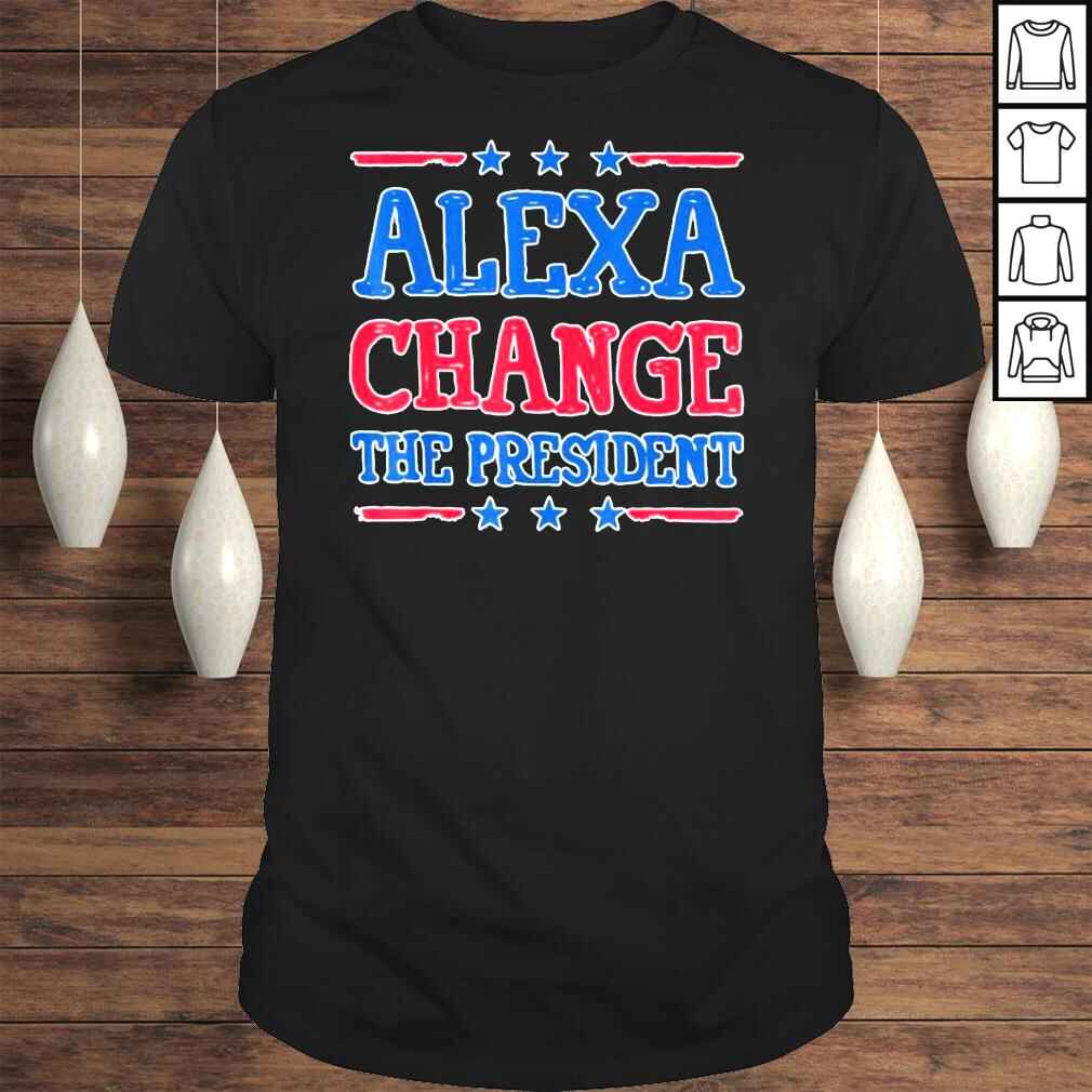 Alexa change the president Trump supporter Joe Biden shirt