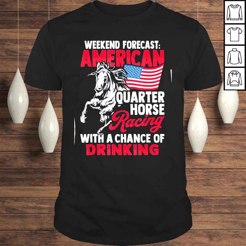 American Quarter Horse Racing Design for Quarter Horsse Rider Tee Shirt