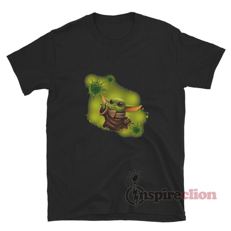 Baby Yoda Mashup Corona Virus COVID-19 T-Shirt