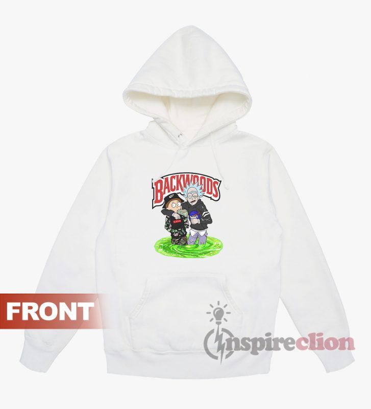 Backwoods Rick and Morty Hypestyle Hoodie Cheap Custom Unisex